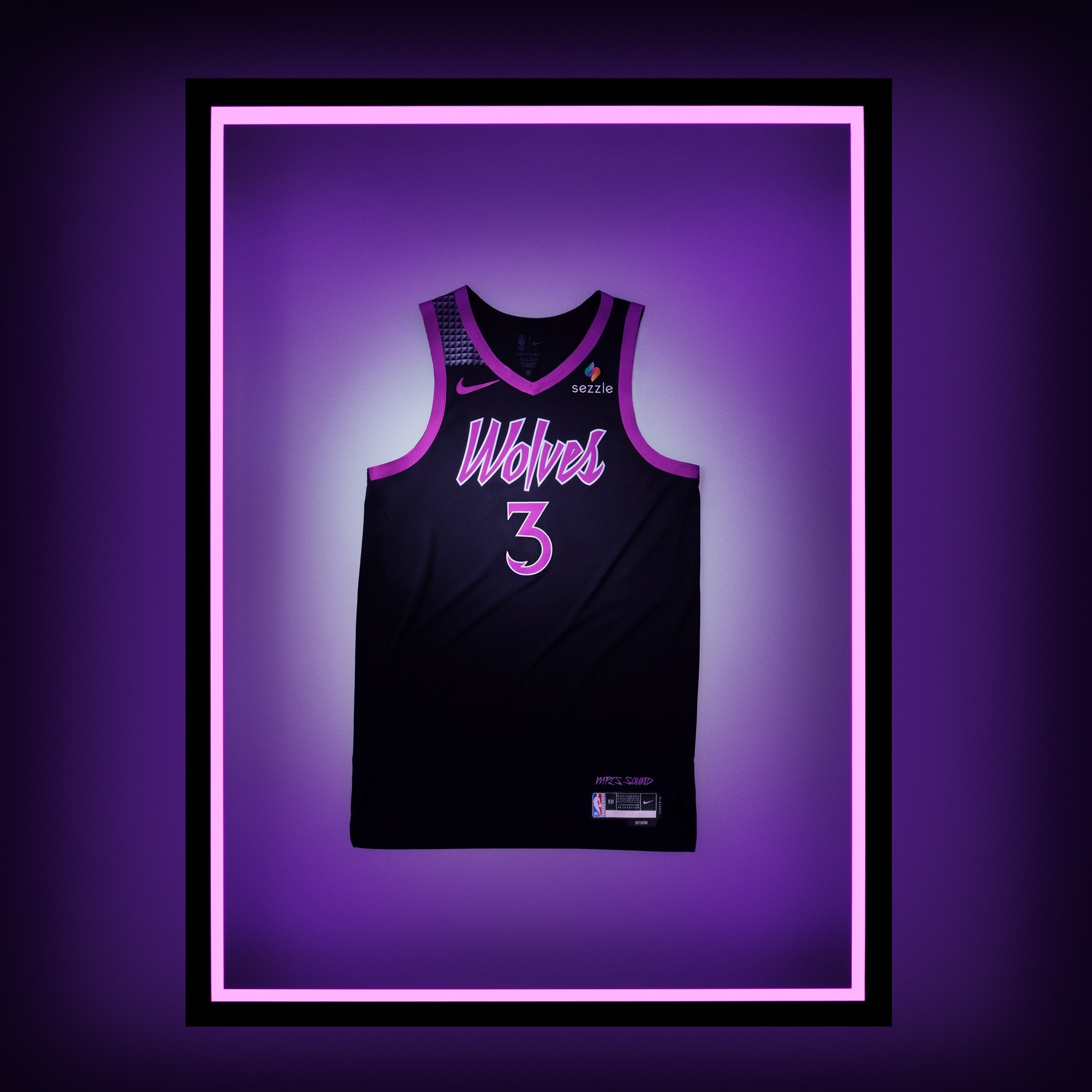 Minnesota Timberwolves Nike 2025/26 City Edition Swingman Jersey
