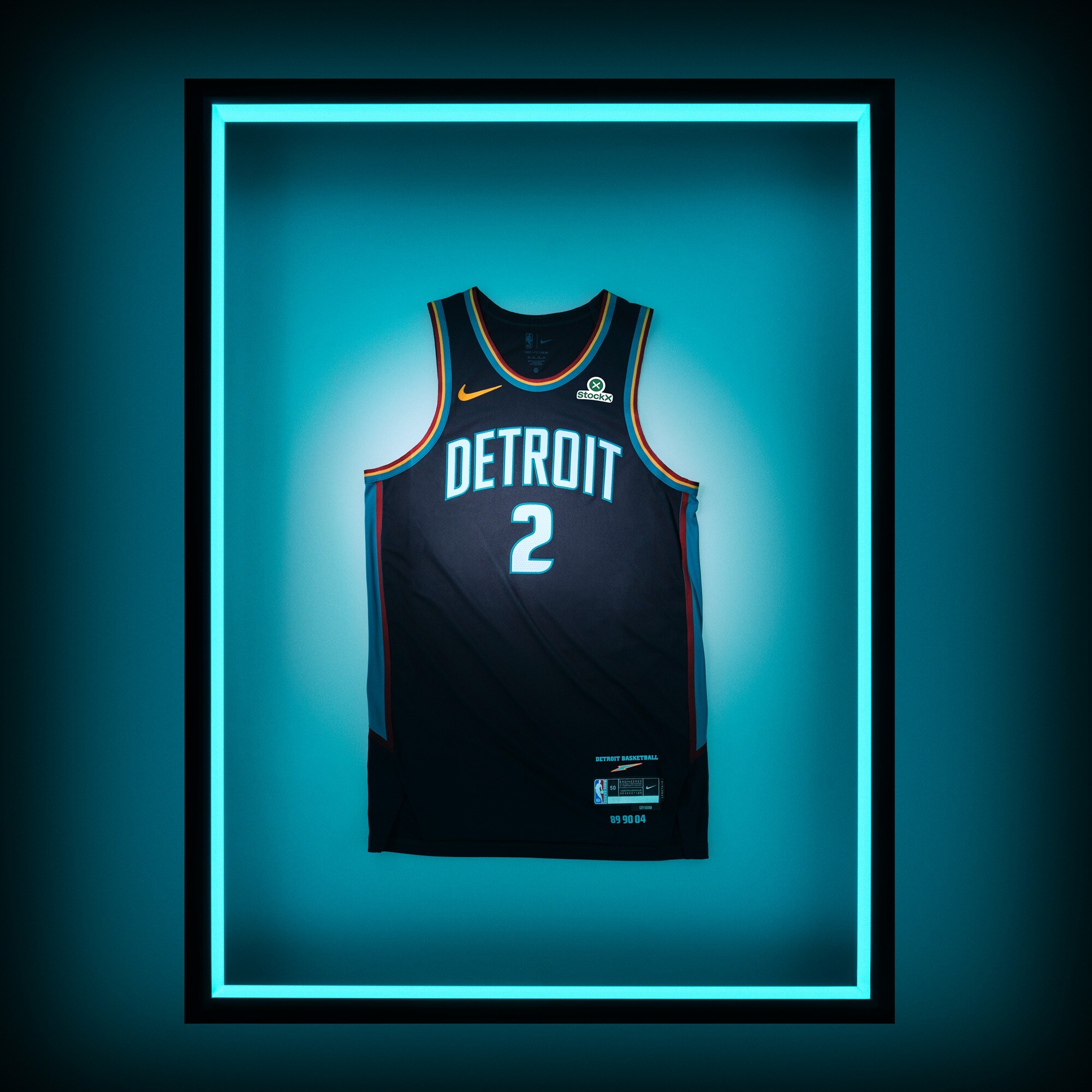 Nike Detroit Pistons 2025/26 City Edition Swingman Jersey - Custom